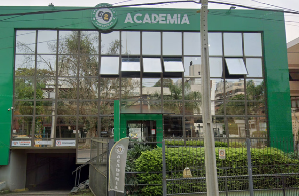 Imagem da estrutura da academia