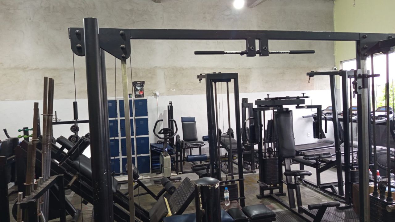 Imagem da estrutura da academia