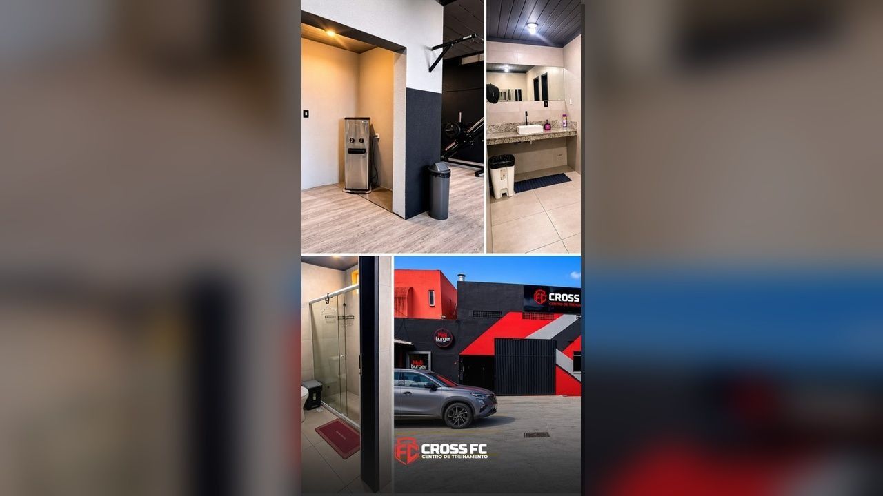 Imagem da estrutura da academia