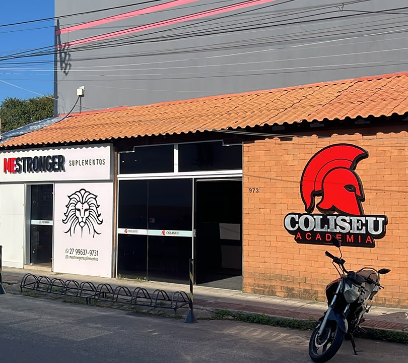 Imagem da estrutura da academia
