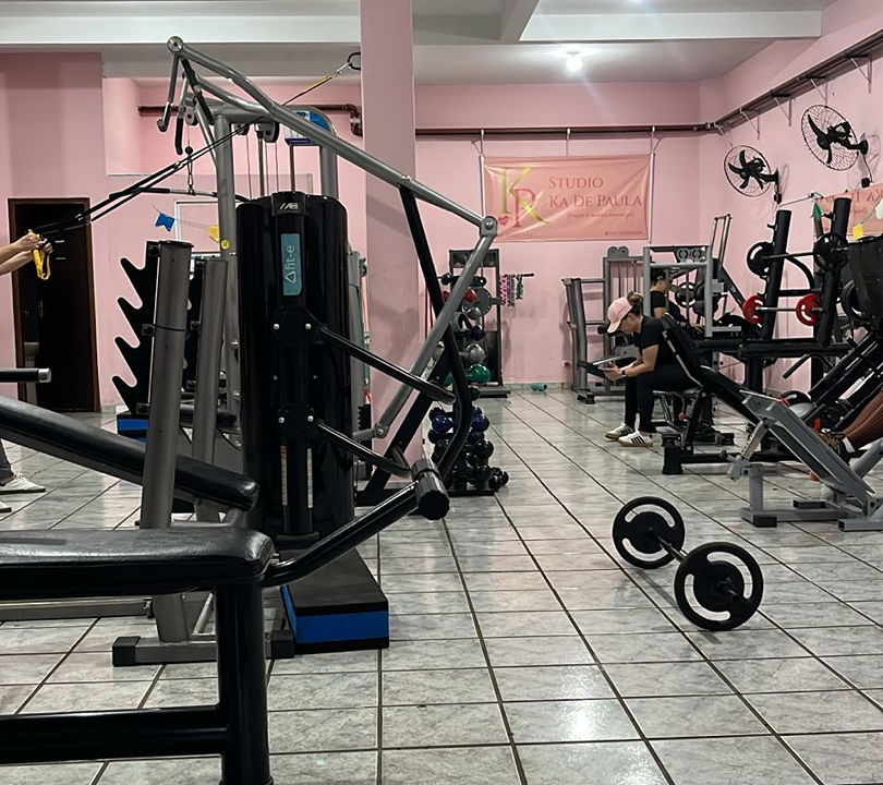 Imagem da estrutura da academia