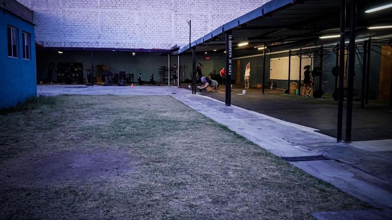 Imagem da estrutura da academia