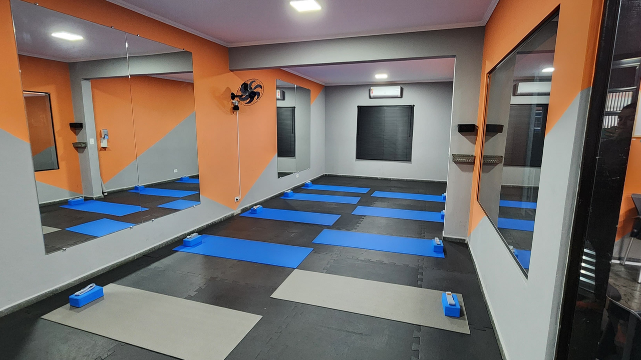 Imagem da estrutura da academia