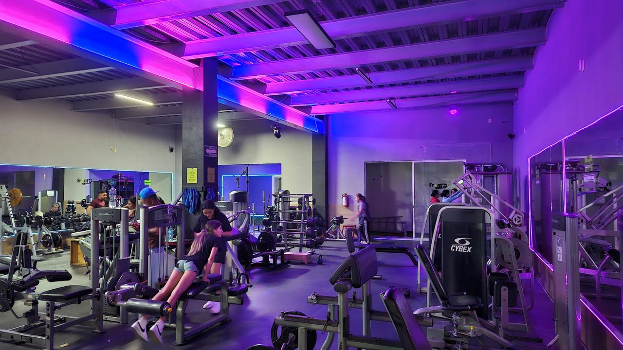 Imagem da estrutura da academia