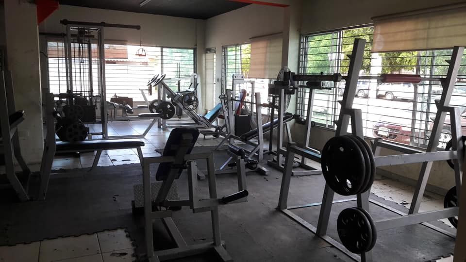 Imagem da estrutura da academia