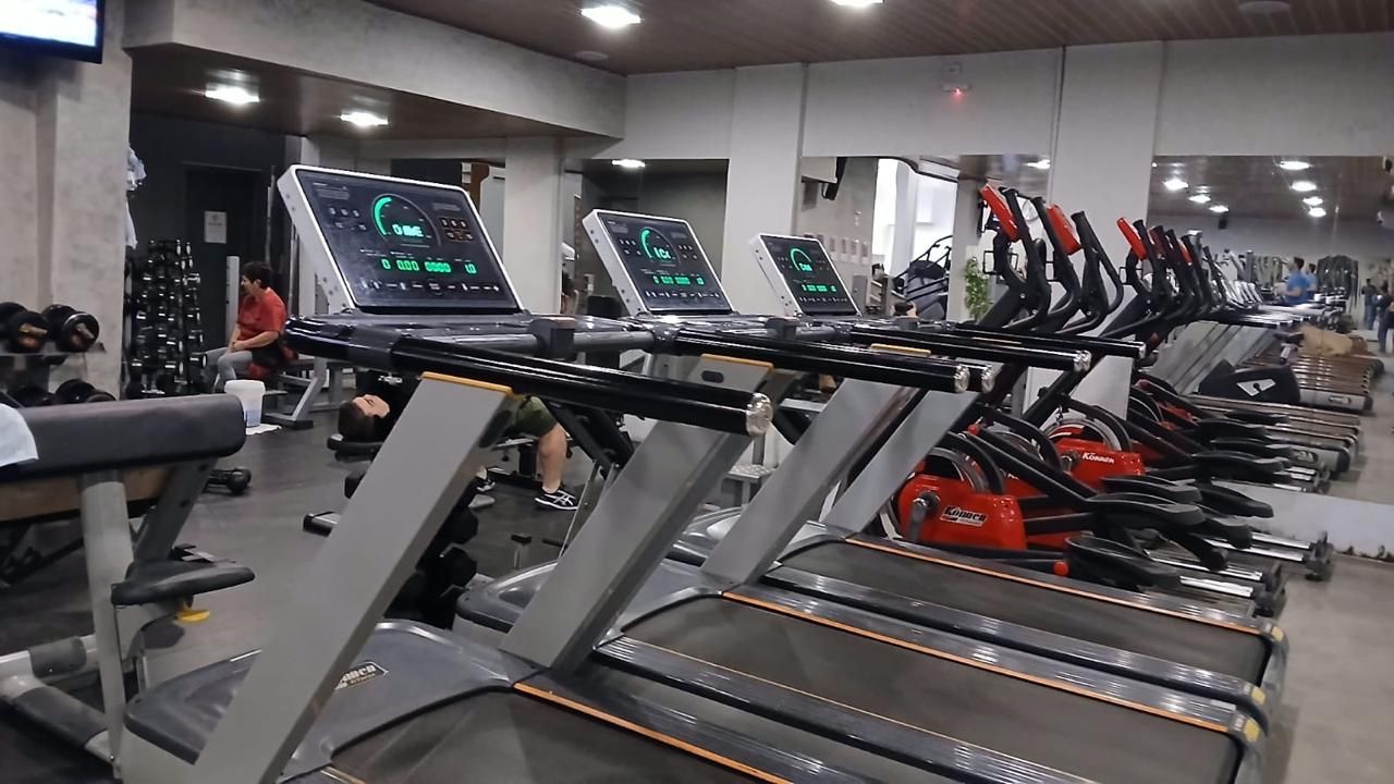 Imagem da estrutura da academia