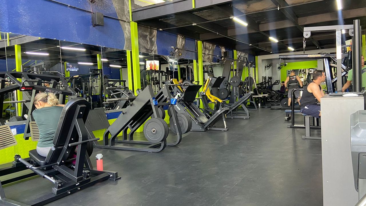 Imagem da estrutura da academia