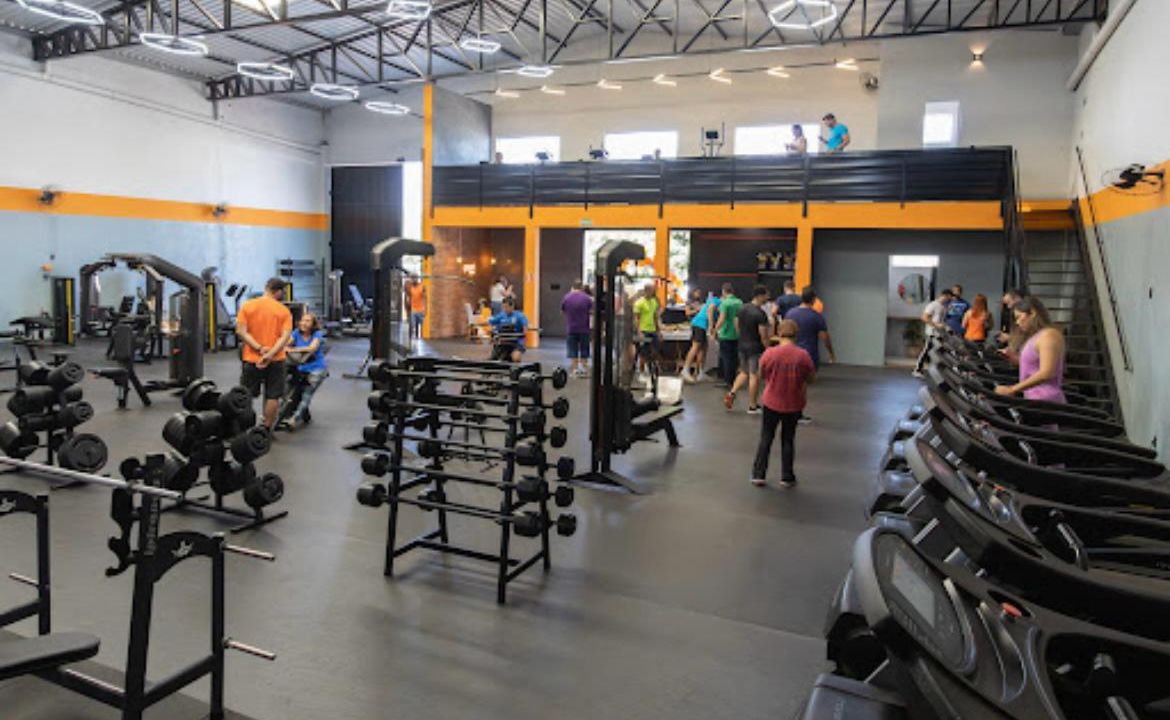 Imagem da estrutura da academia