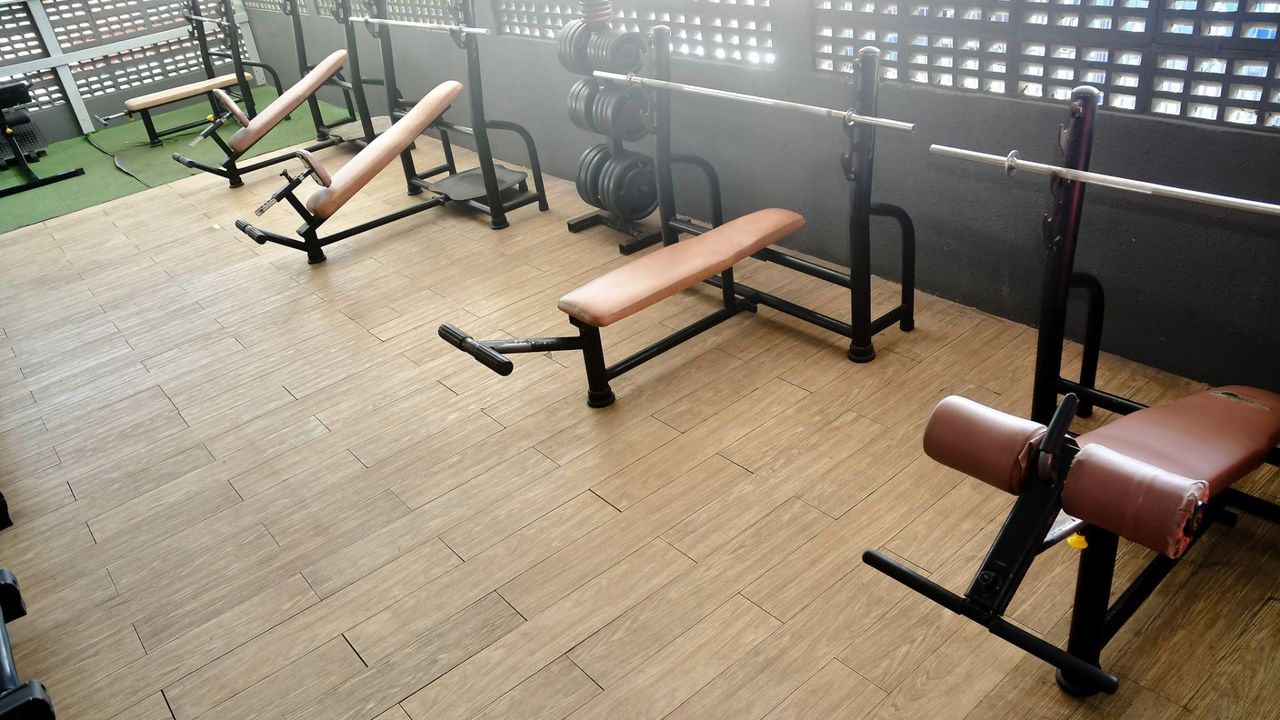 Imagem da estrutura da academia