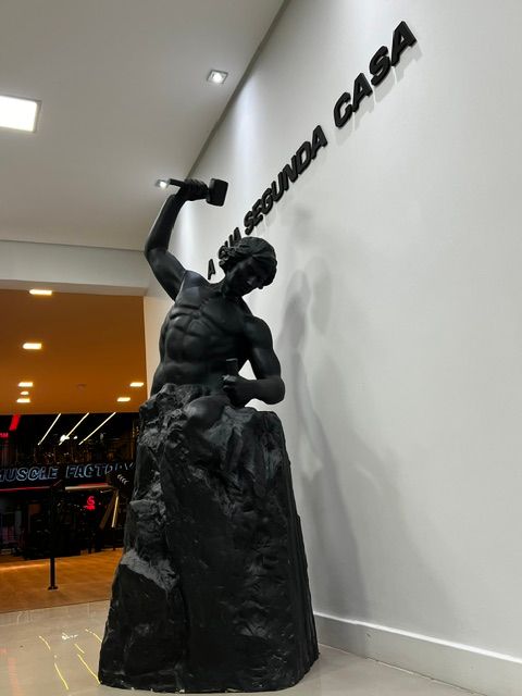 Imagem da estrutura da academia