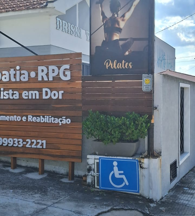 Imagem da estrutura da academia