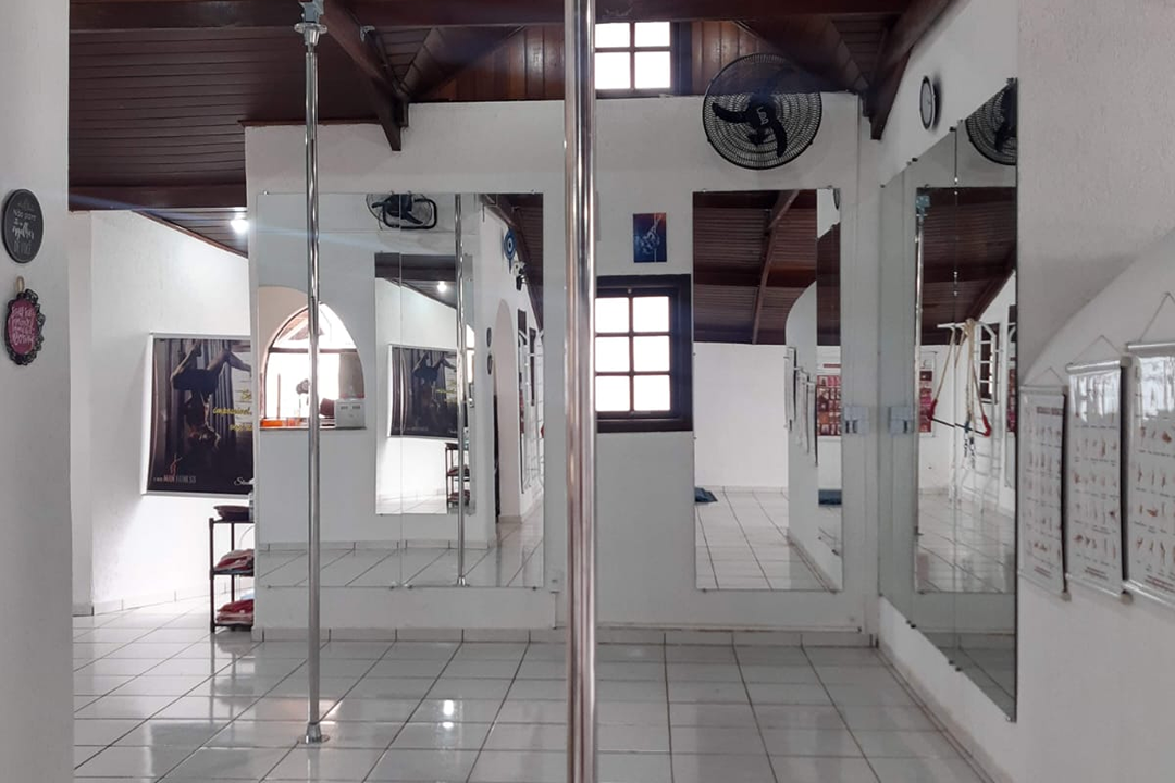 Imagem da estrutura da academia