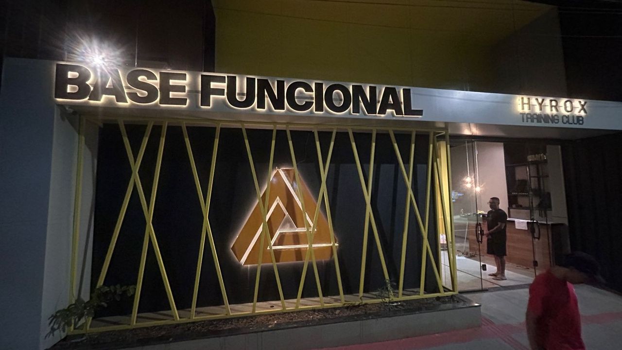 Imagem da estrutura da academia