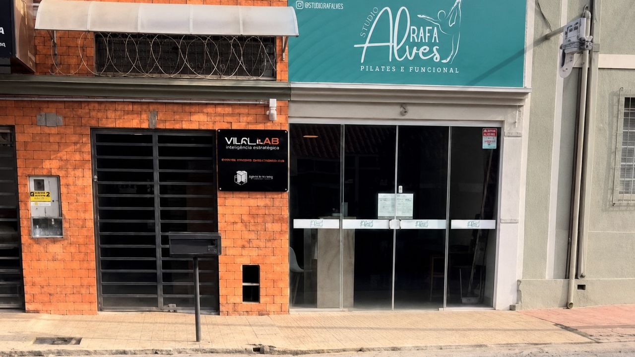 Imagem da estrutura da academia