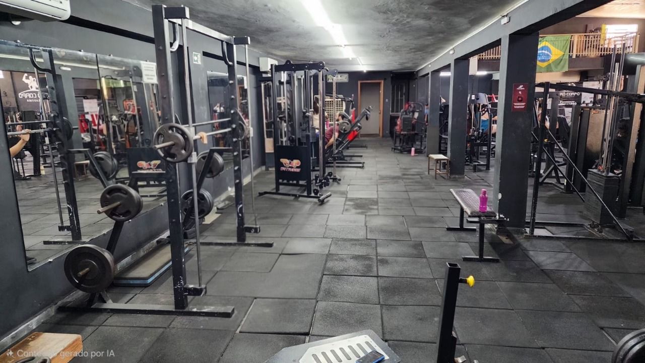 Imagem da estrutura da academia
