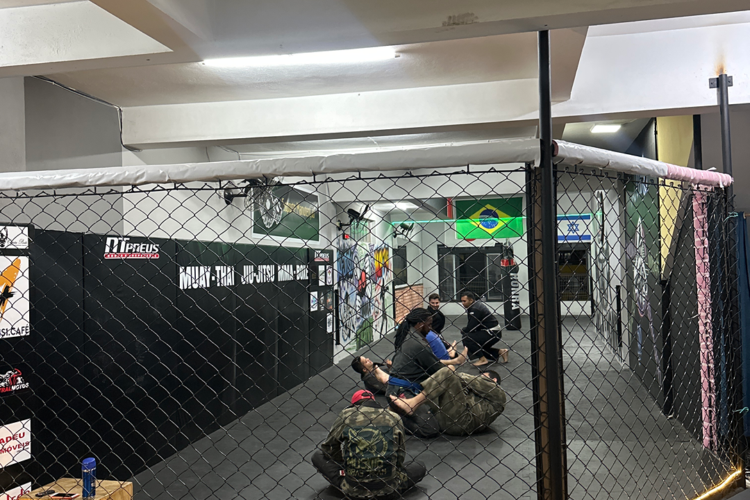 Imagem da estrutura da academia