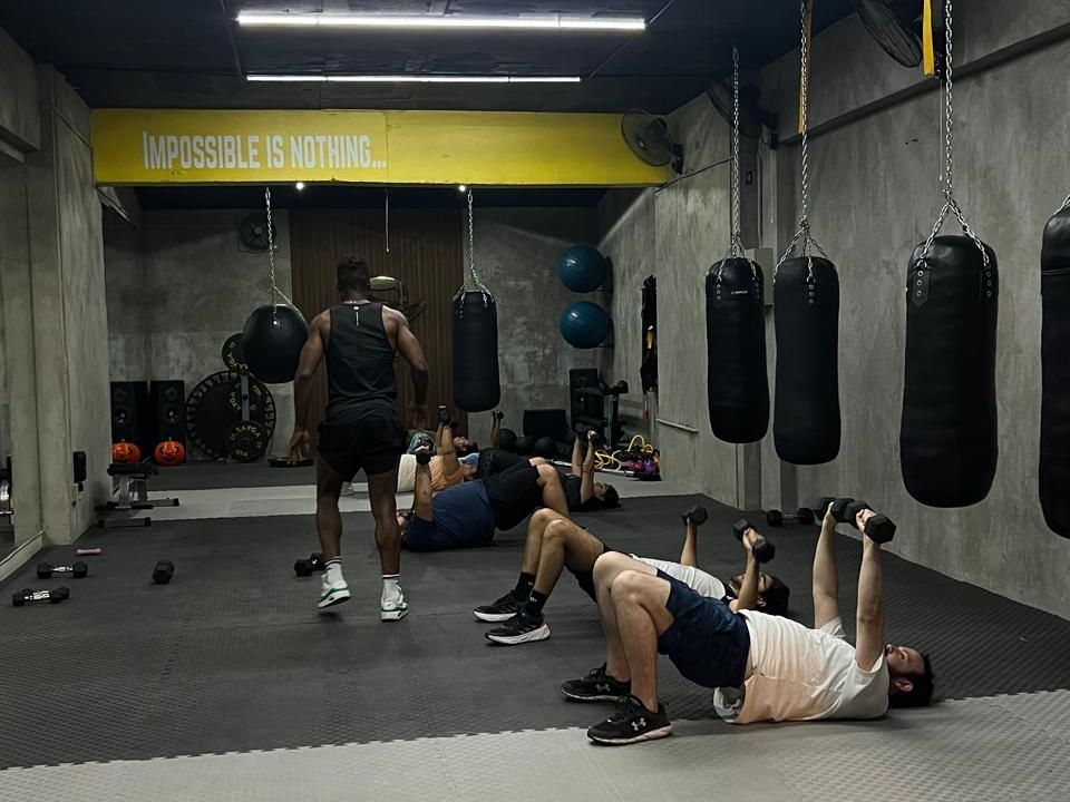 Imagem da estrutura da academia