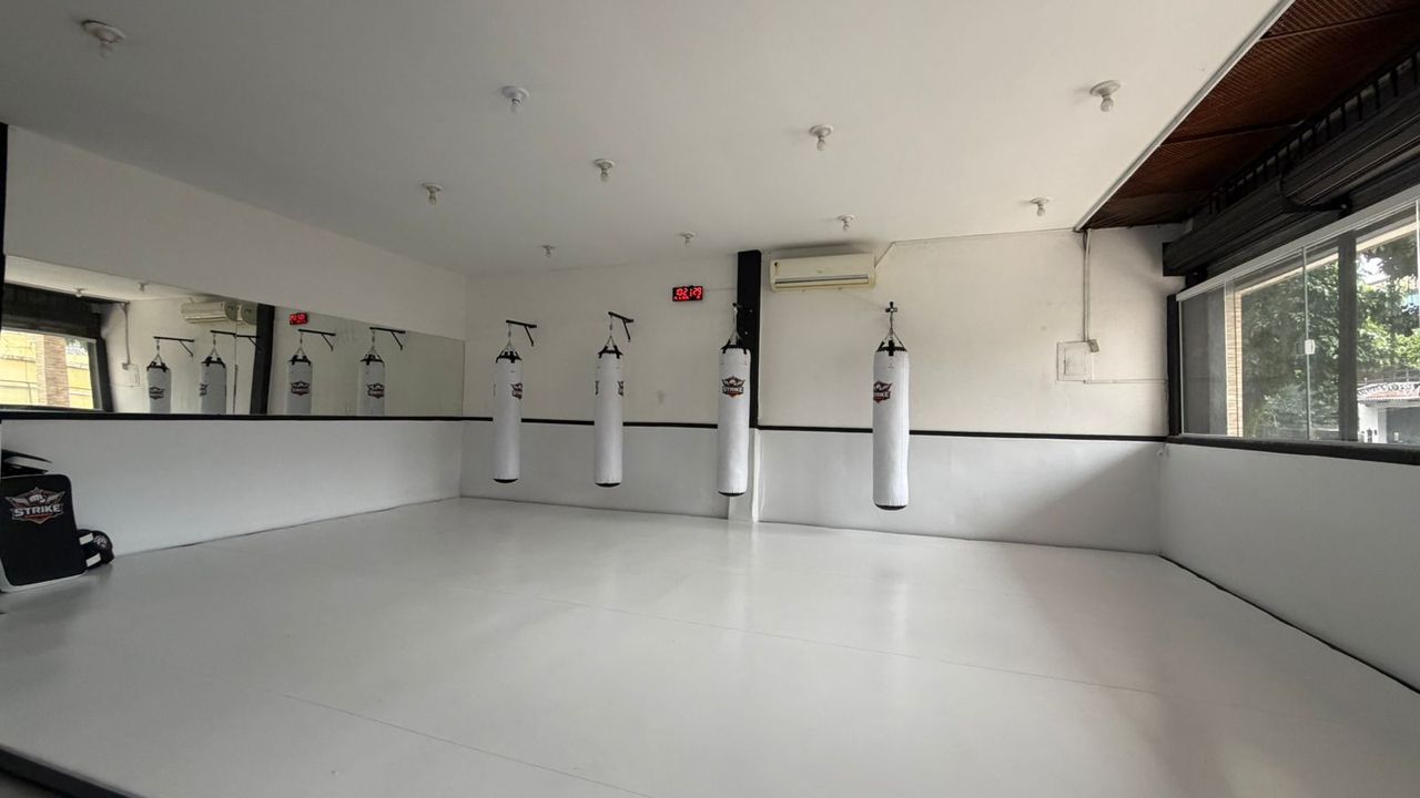 Imagem da estrutura da academia