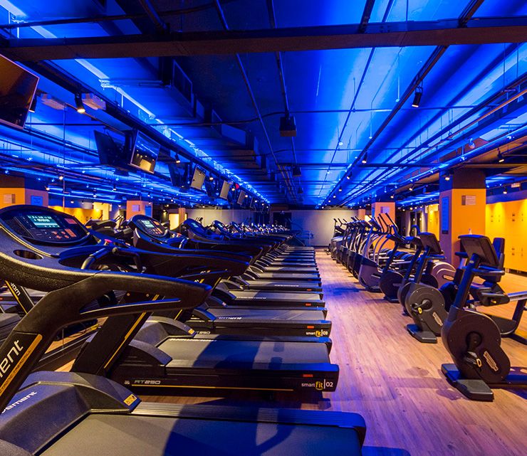 Imagem da estrutura da academia