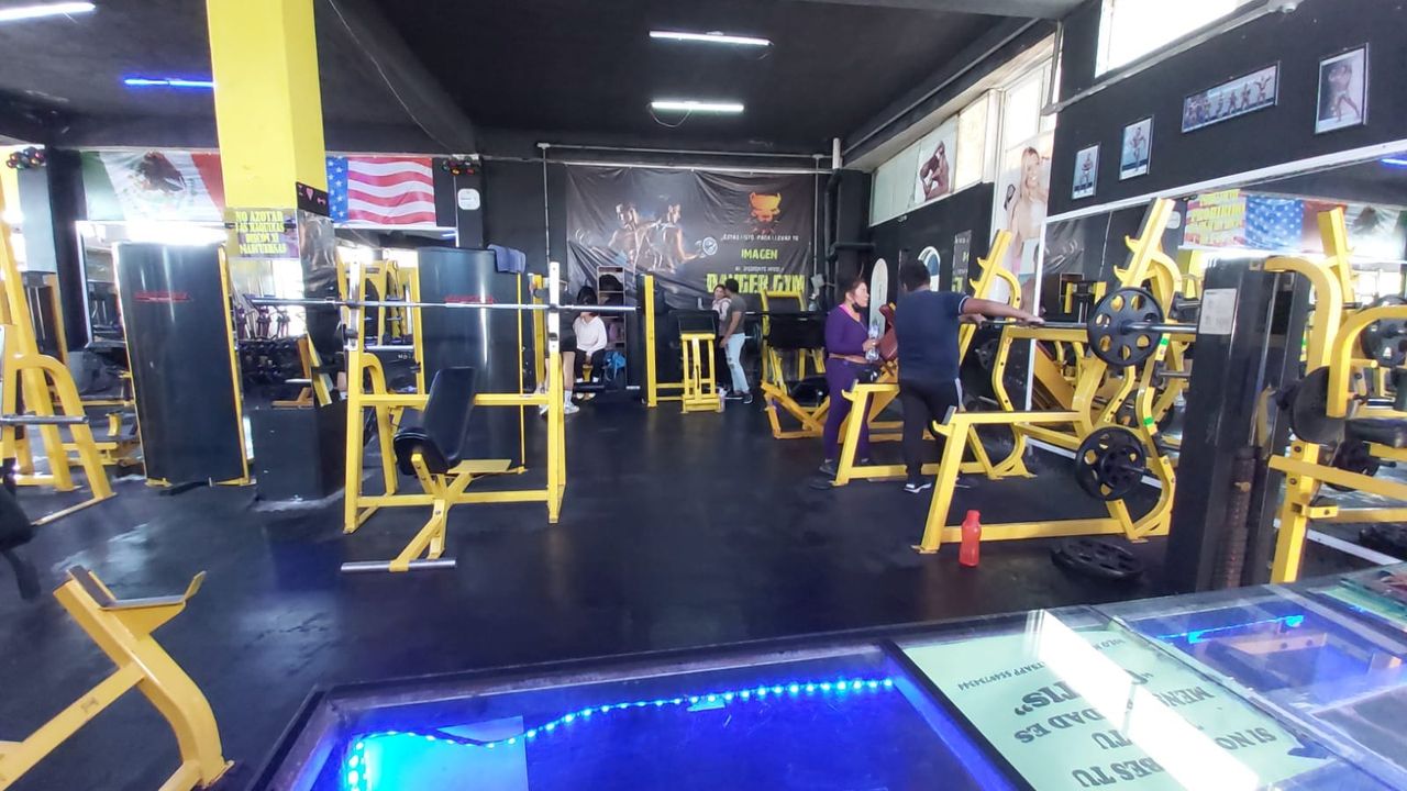 Imagem da estrutura da academia