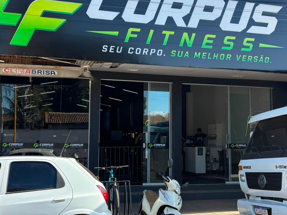 Imagem da estrutura da academia