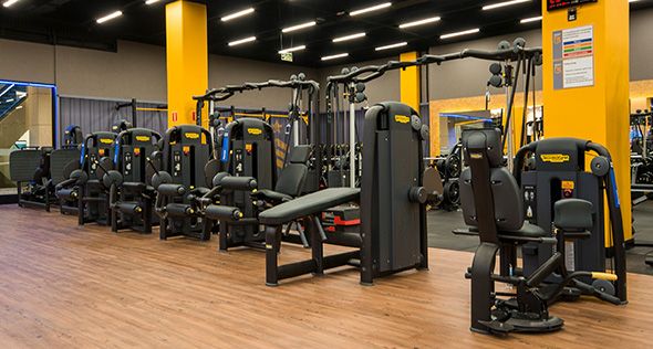 Imagem da estrutura da academia