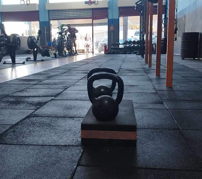 Imagem da estrutura da academia