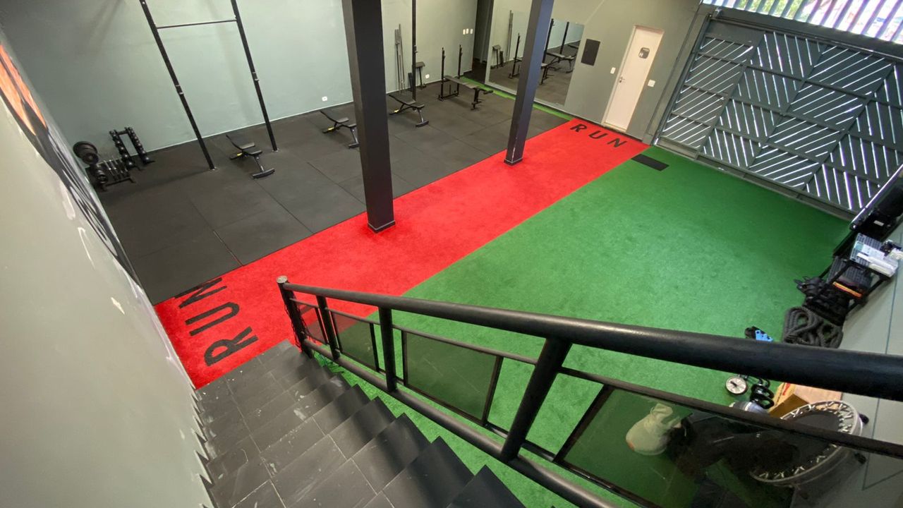 Imagem da estrutura da academia