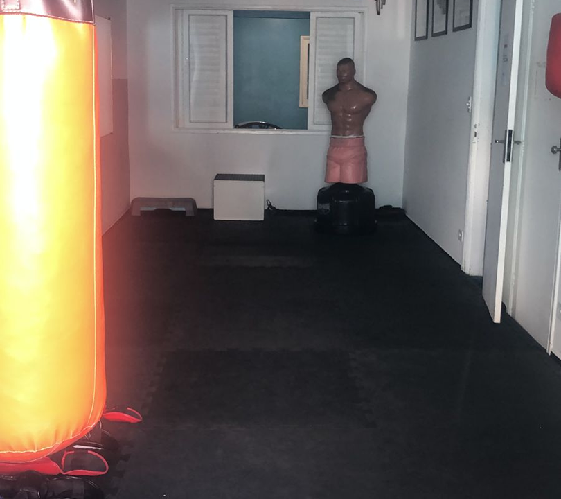 Imagem da estrutura da academia