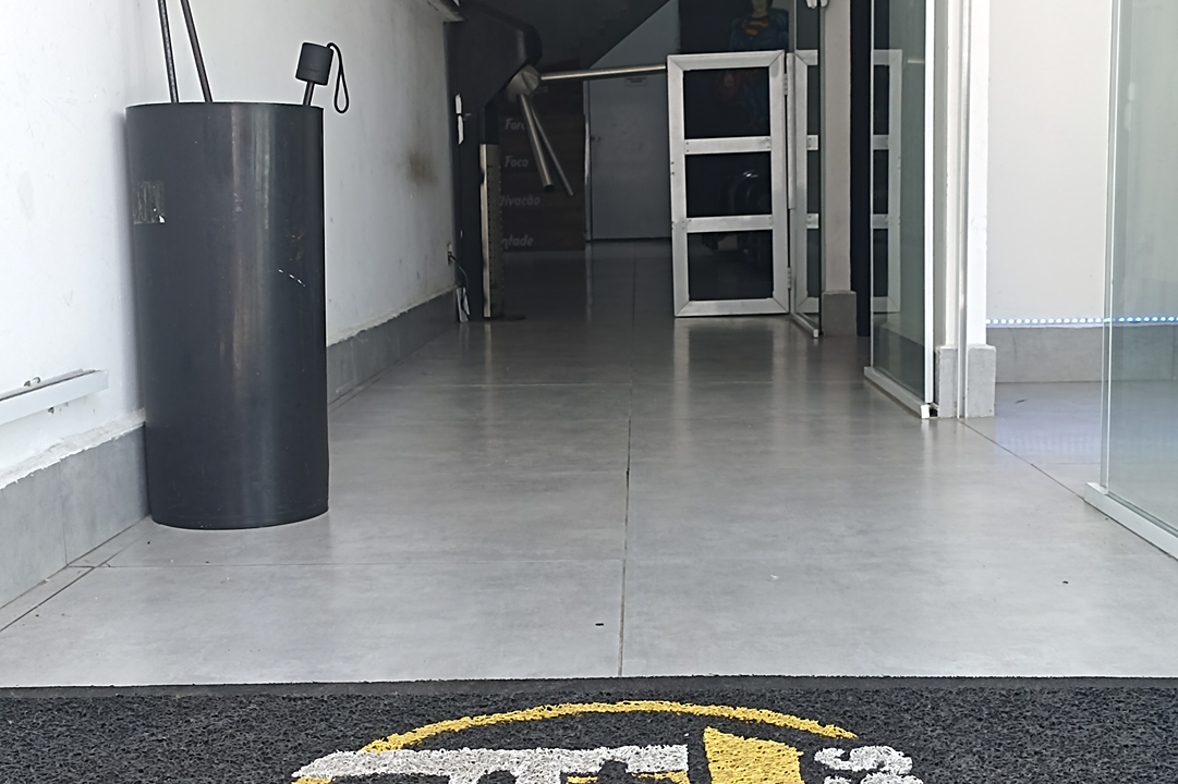 Imagem da estrutura da academia