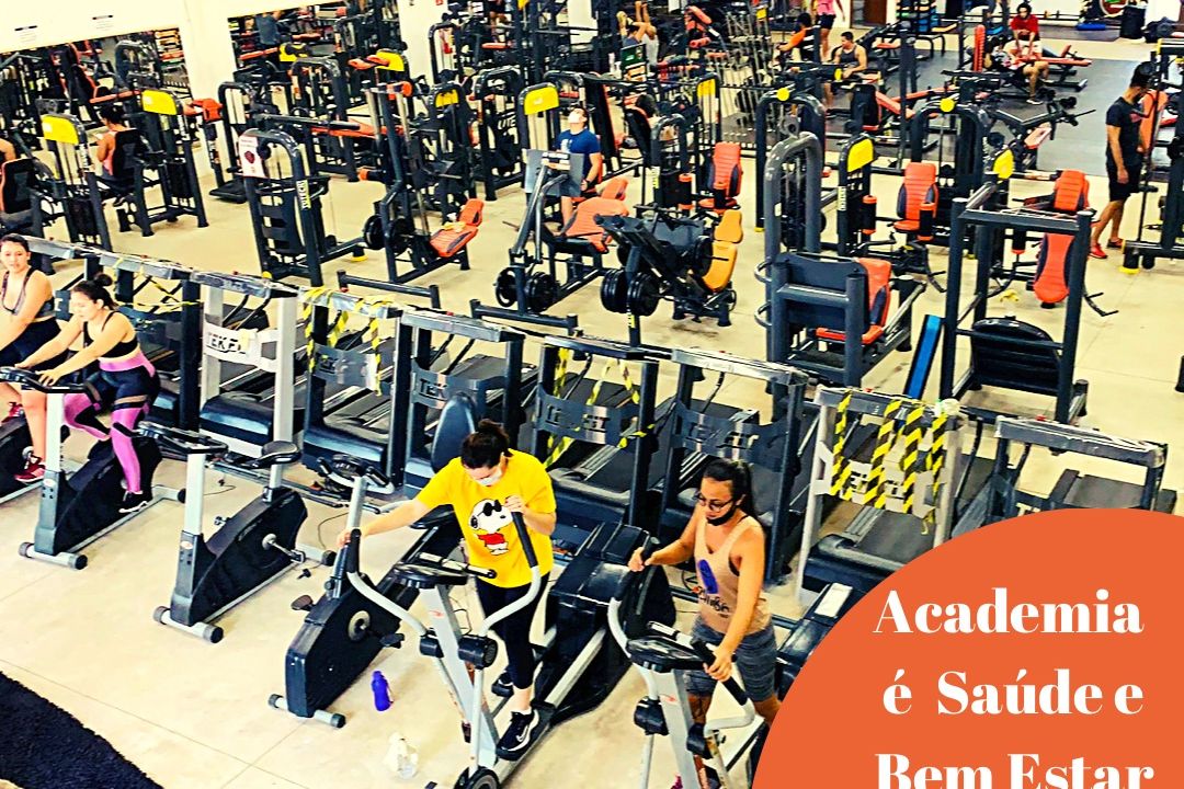 Imagem da estrutura da academia