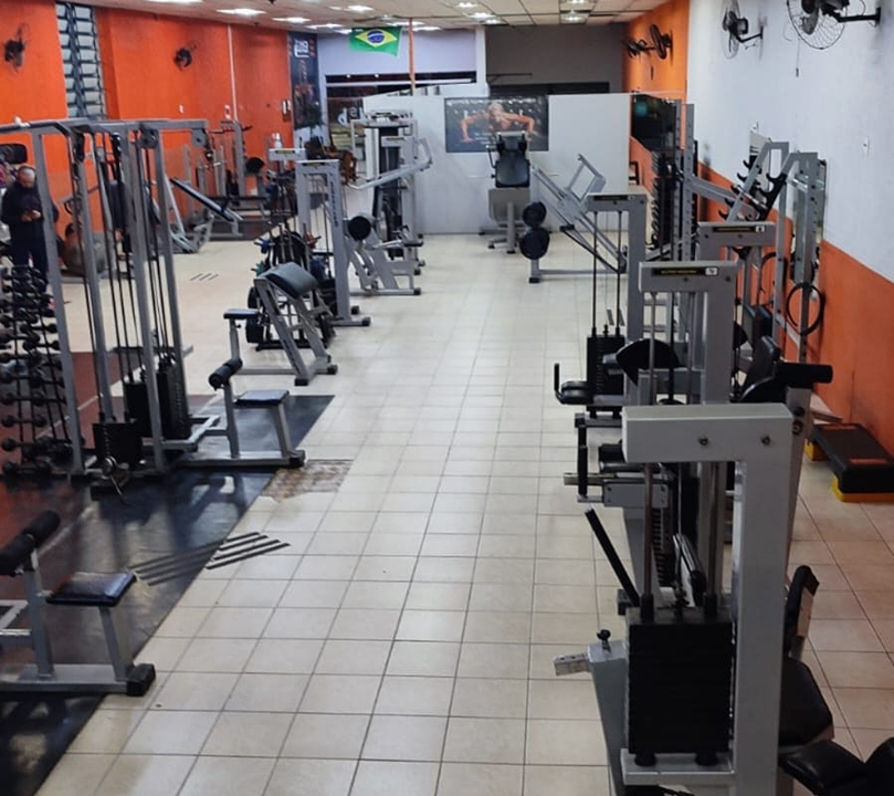 Imagem da estrutura da academia