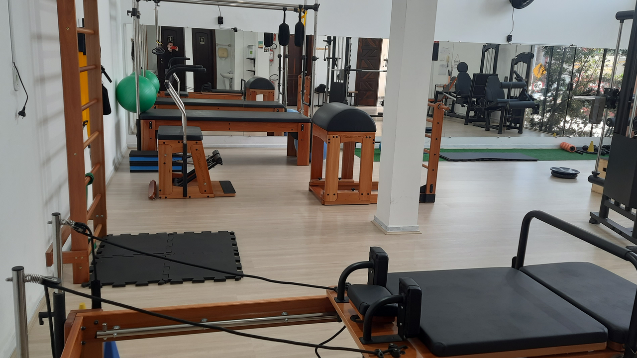 Imagem da estrutura da academia