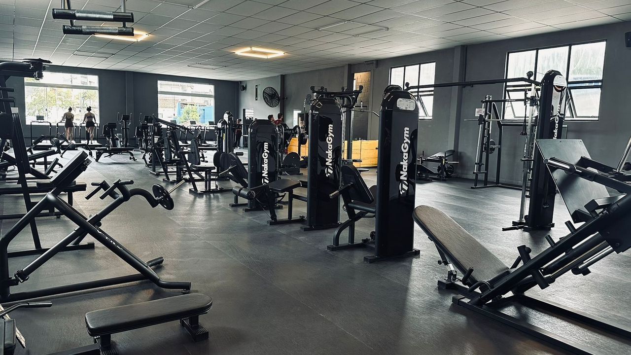 Imagem da estrutura da academia