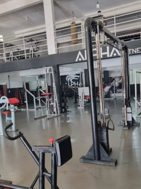 Imagem da estrutura da academia