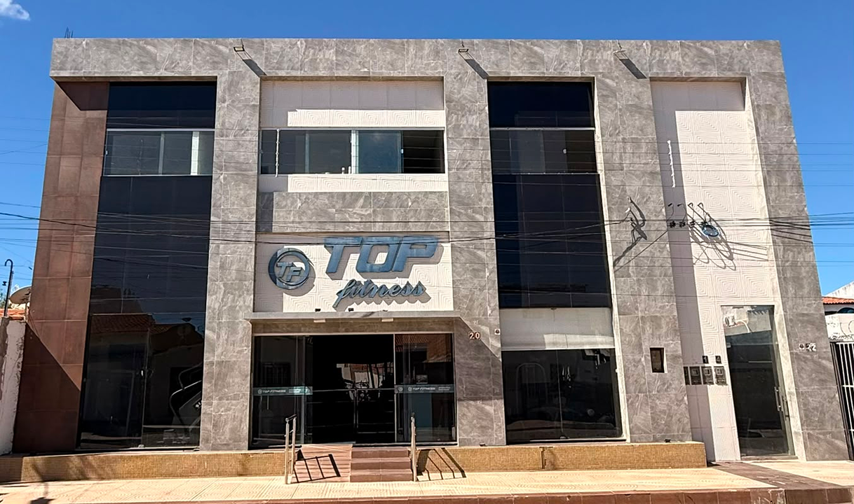 Imagem da estrutura da academia