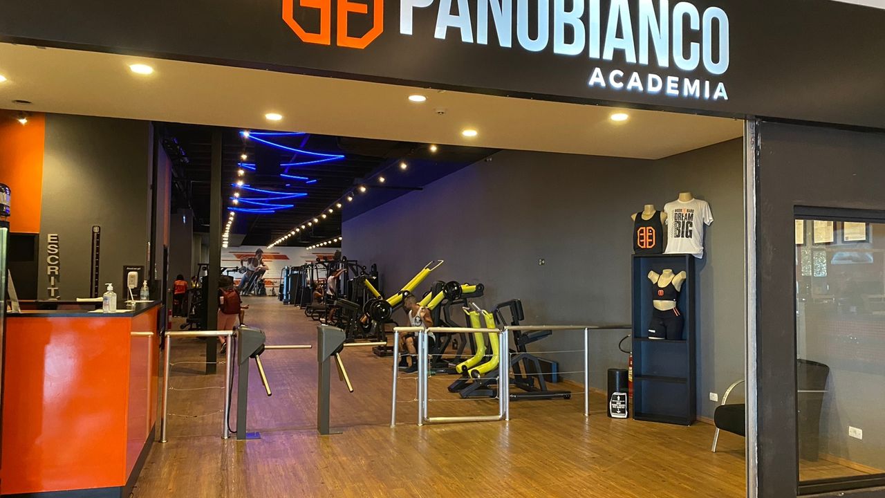 Imagem da estrutura da academia