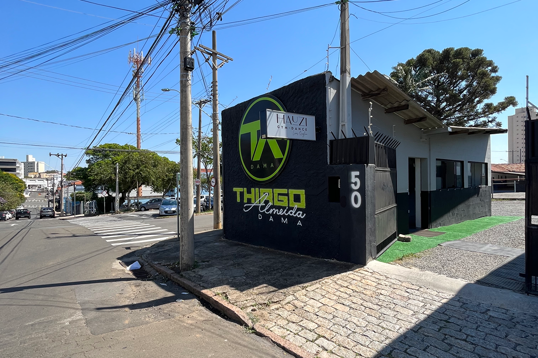 Imagem da estrutura da academia