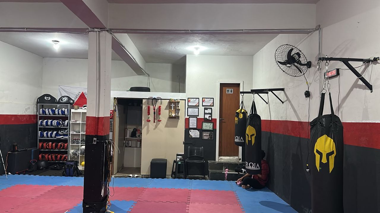 Imagem da estrutura da academia
