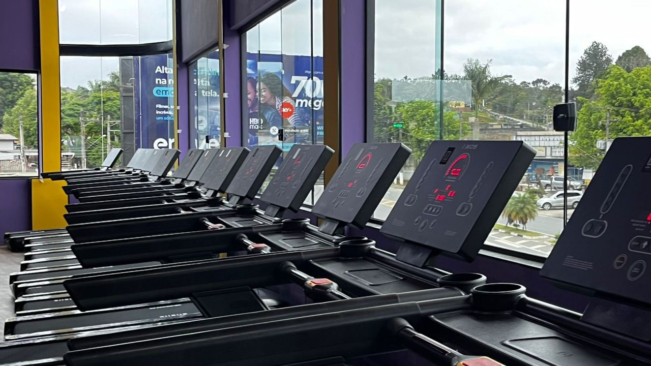 Imagem da estrutura da academia