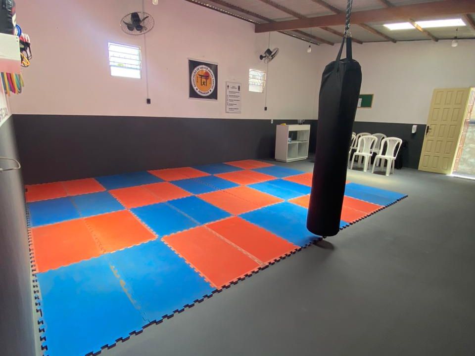 Imagem da estrutura da academia