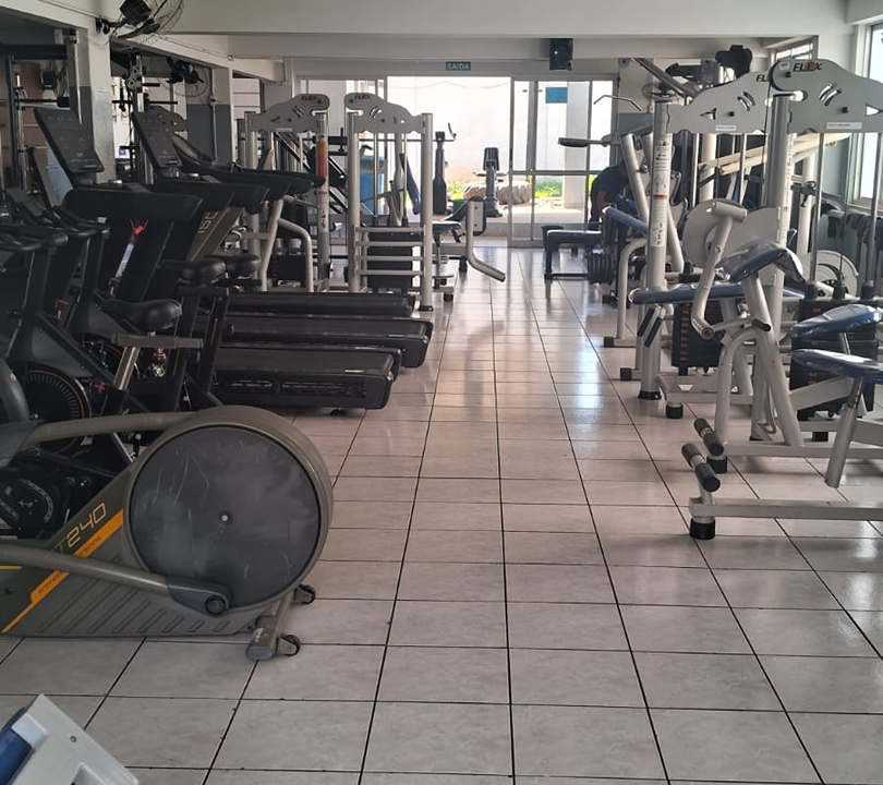 Imagem da estrutura da academia