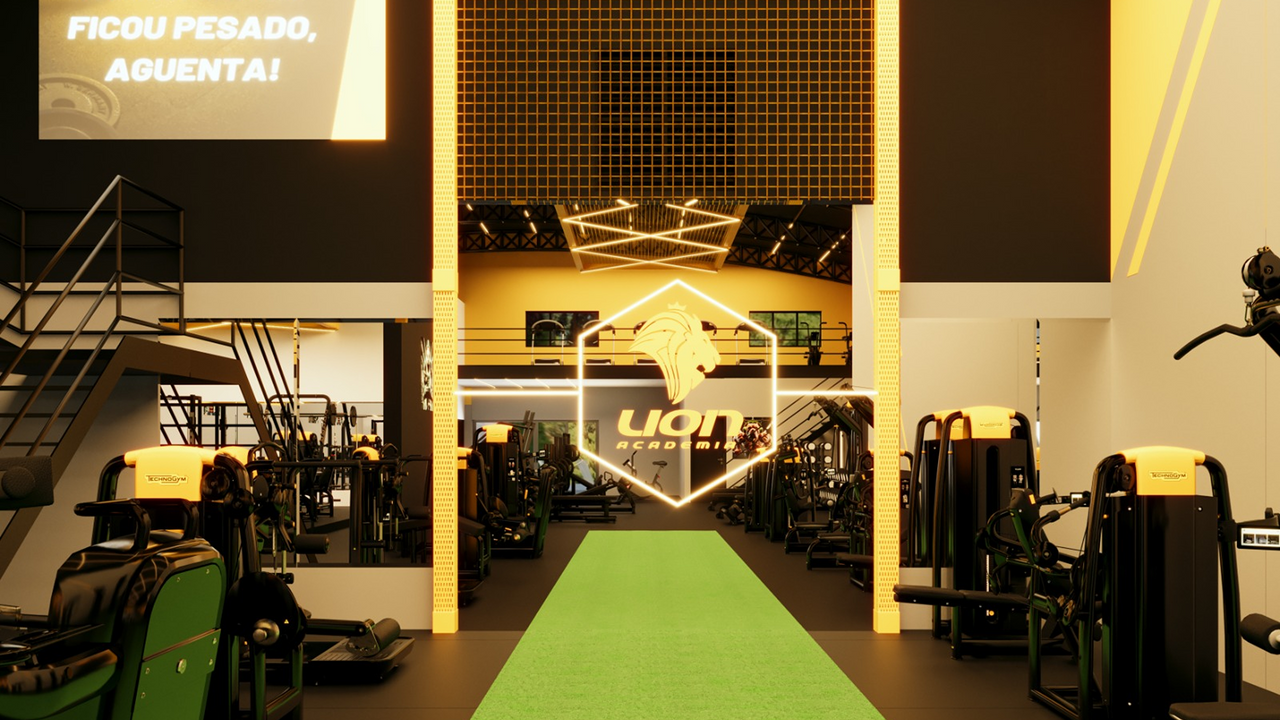 Imagem da estrutura da academia