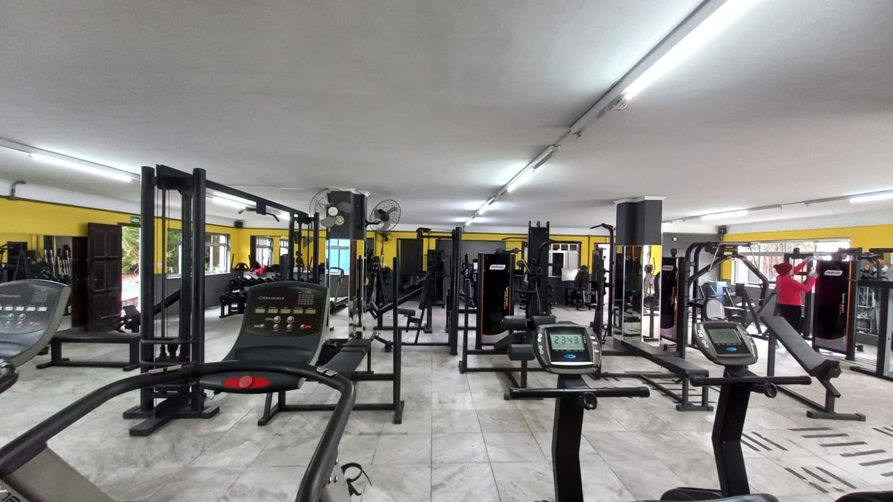 Imagem da estrutura da academia