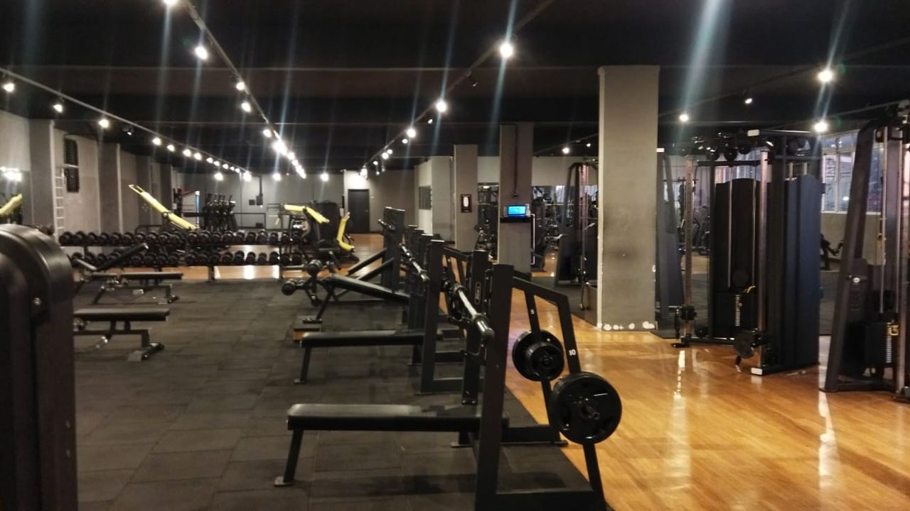 Imagem da estrutura da academia