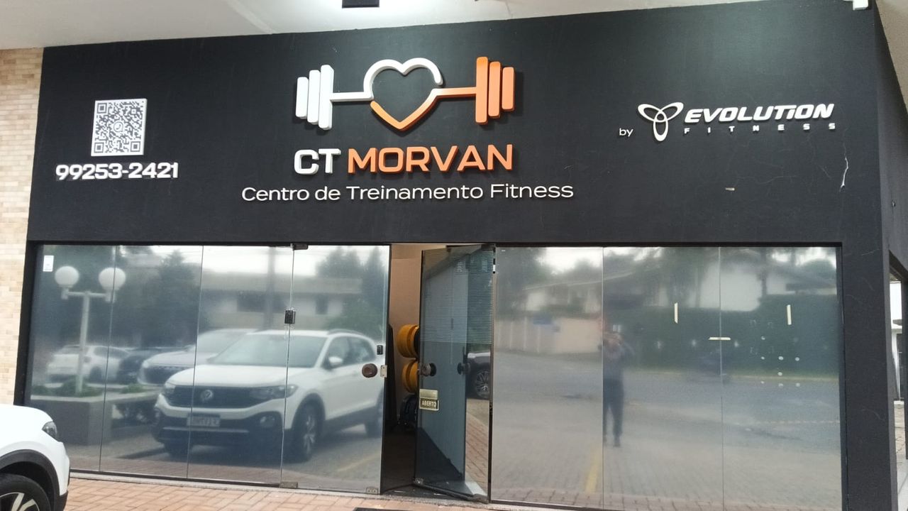 Imagem da estrutura da academia