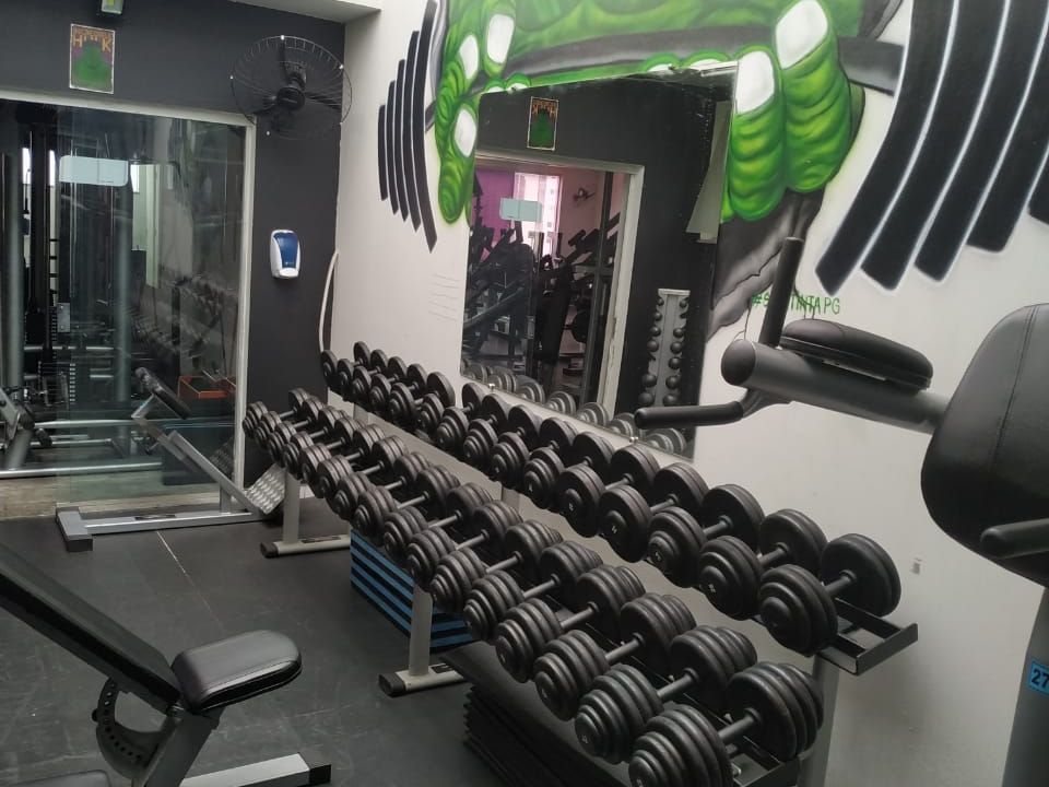 Imagem da estrutura da academia