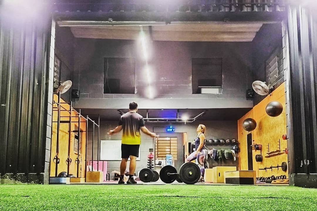 Imagem da estrutura da academia