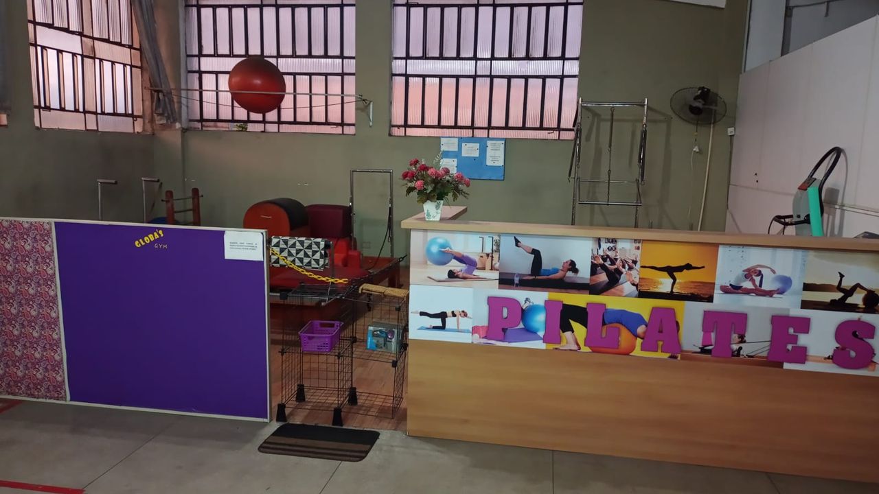 Imagem da estrutura da academia