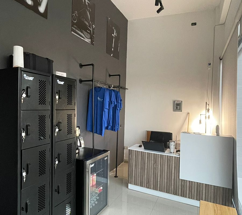 Imagem da estrutura da academia